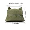1PC Skin Friendly Travel Polyester Photography Durable Daily Outings Soft Natural Contour Hat Accessories Adjustable Rope