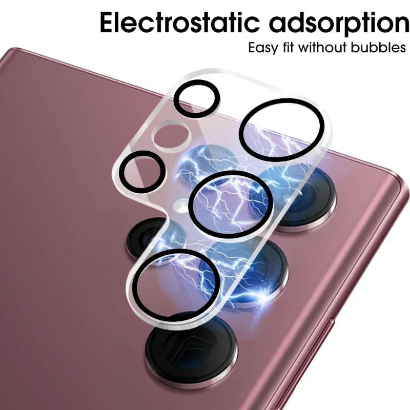 1-4PCS Camera Lens Protector for Samsung Galaxy S24 Ultra HD Tempered Glass Anti-Scratch Protective Film For Samsung S24 Plus