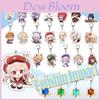 Vibrant Cartoon Keychain With Alloy Silicone Chain For Kids And Fans