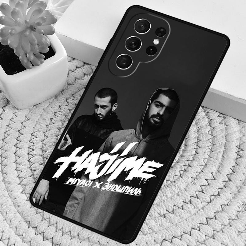 Miyagi & Endshpiel Silicone Phone Case For Samsung Galaxy Note 10 Pro S26 S25 S24 S23 S22 S21 Plus S25Ultra Capa Cover