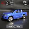 Maßstab 1/64 Amarok Pickup Replika Mini-Truck Automodell Metall Miniatur Kunstfigur Fahrzeug Diecast Kind Junge Weihnachtsgeschenk Spielzeug