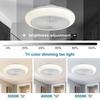 Smart Silent Ceiling Fan Light for Living Room and Bedroom