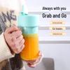 USB Rechargeable Portable Juicer Cup with Six-Leaf Blade for Travel & Outdoor Use