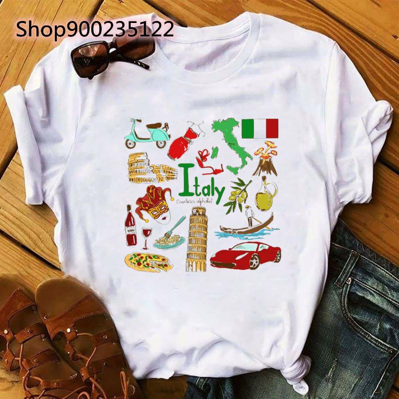 

Women Fashion Tshirt England Countries Femme Clothing Streetwear Summer Tops Tshirt Print Cute Graphic Shirts For Woman Cloth S білий