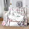 Custom 1pc Artemis Aristocats Theme Blanket, Soft And Comfortable Blanket, Casual Warm, Camping Travel Blanket, Birthday Gift Q910112