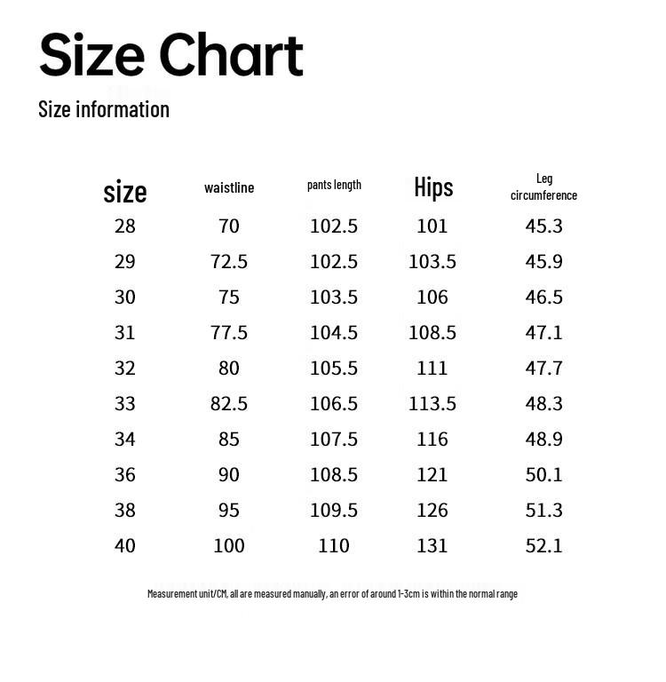 POLOMEISDO Men's Pure Cotton Straight-Leg Jeans