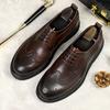 Fashion Shoes Genuine Casual Leather Shoes High Quality Dress Shoes Man Male Genuine Leather Social Shoe Men Shoes Leather Shoes Men