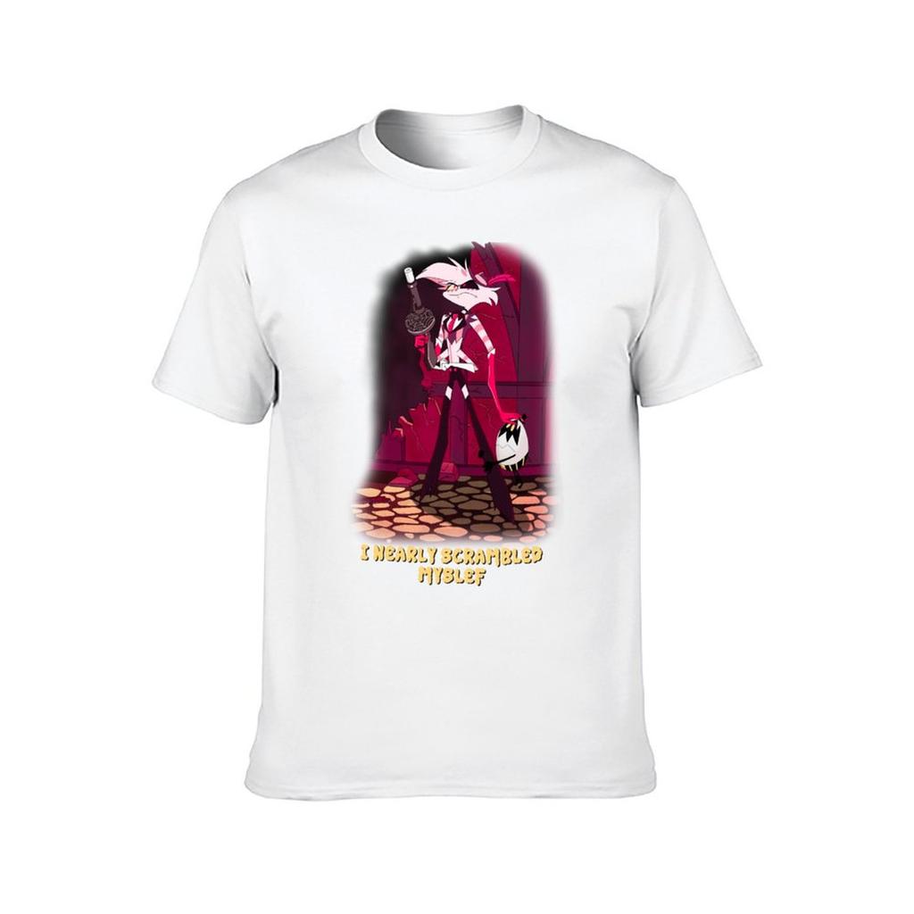 shirts t T-Shirt man Scrambled graphic Hazbin shirt designer t man