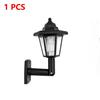 Outdoor Solar Lights Retro Lantern Hexagonal Solar Lights  Outdoor LED Solar Sconce Wall Lamp Solar Spotlight Garden Decorations