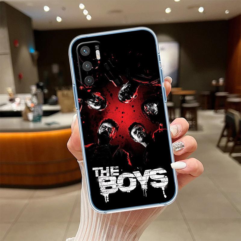 RE9 The Boys Transparent Phone Case for Samsung Galaxy A04 A04S A14 A23 A34 A54 M23 M33 M52 M53