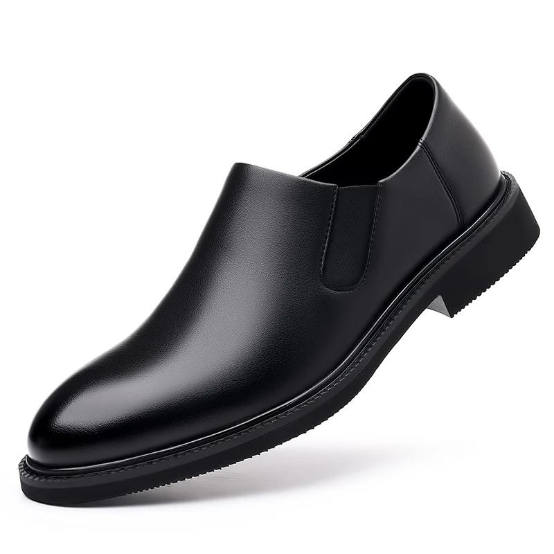 Fashion Italian Formal Shoes Mens Dress Shoes Business Leather Wedding Dress Man Oxford Shoes For Men Office Scarpe Uomo Eleganti