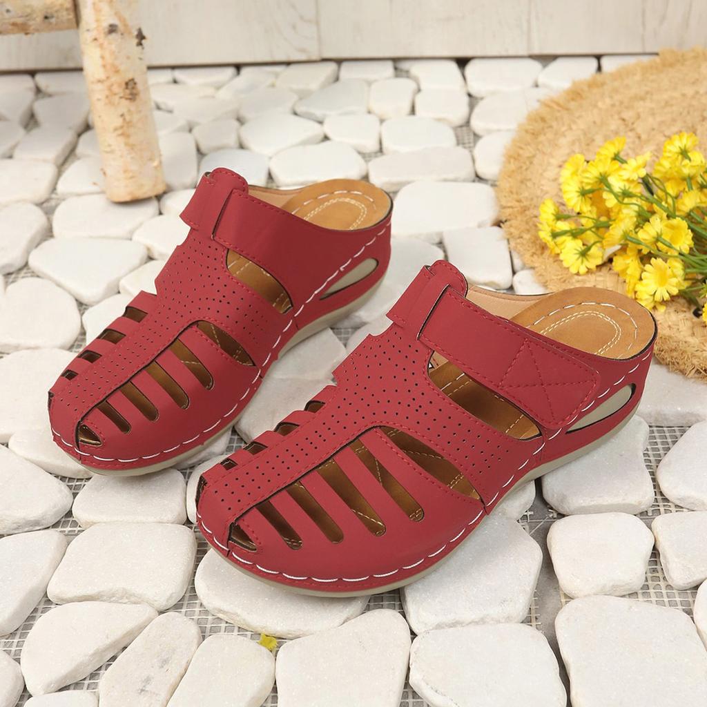 2025 Women Bohemian Style Summer Shoes for Women Summer Sandals with Heels Gladiator Sandalias Mujer Elegant Wedges Shoes