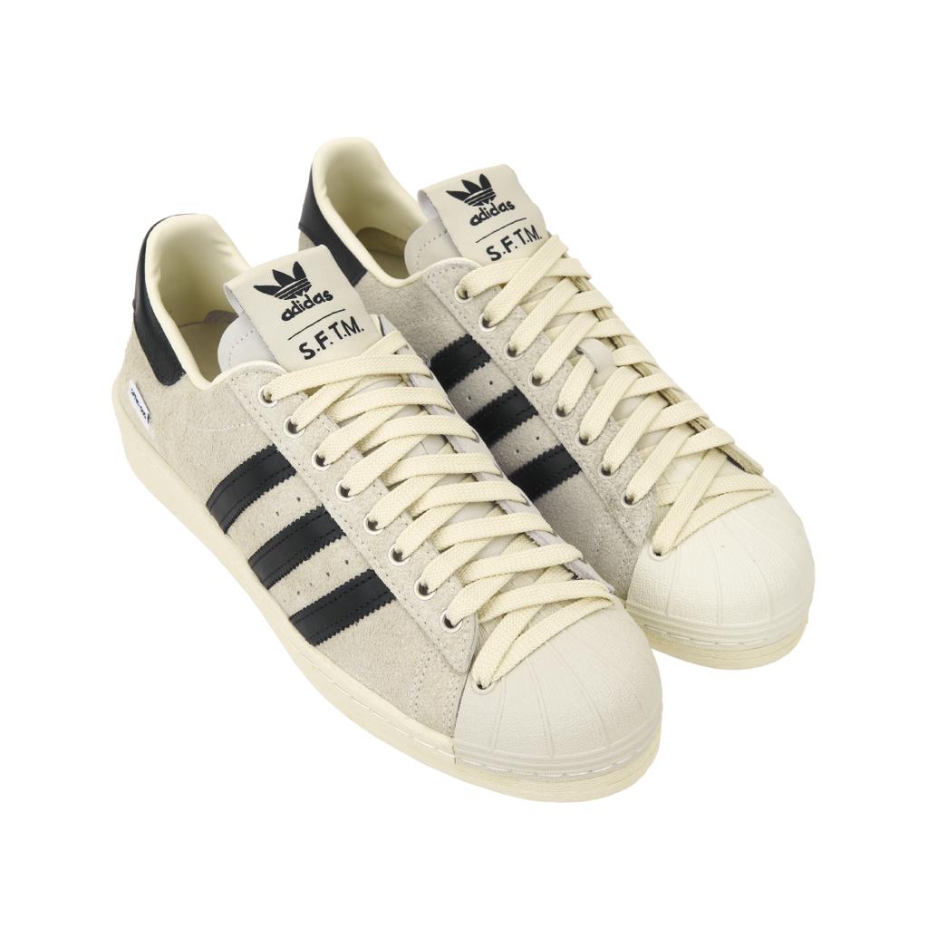 Song for the Mute X Adidas Superstar 82 Cream White Unisex Sneakers Core-Black Off-White JQ0958