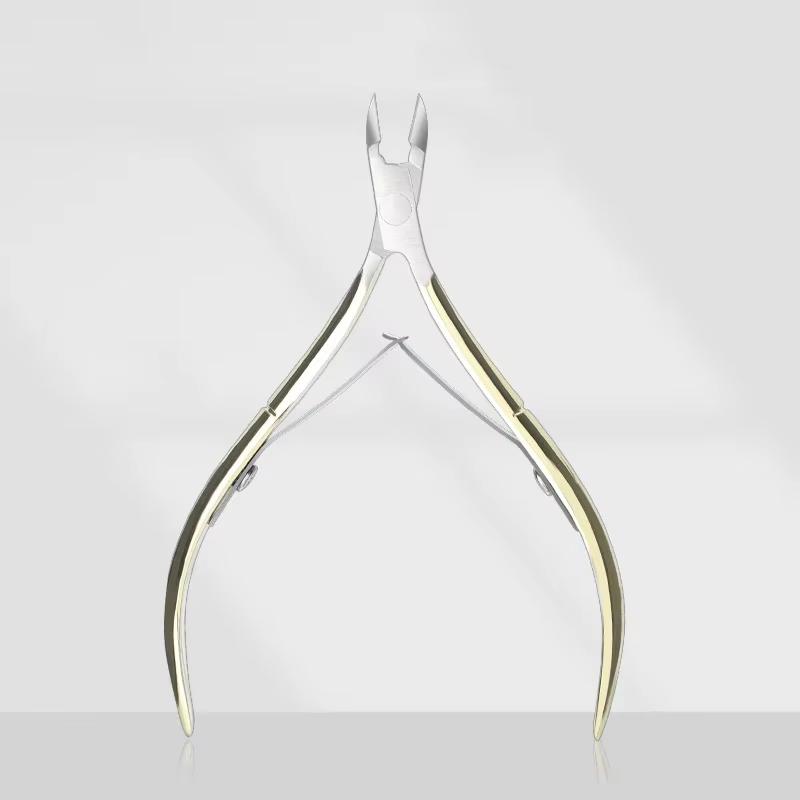 1 kus kleštičky na kůžičku, prémiový nerezový zastřihovač kůžičky pro manikúru a pedikúru doma/v lázních/v salonu