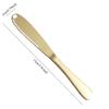 Buttermesser Löcher Käse Dessertmesser Edelstahl Marmeladenmesser Besteck Toast Abwischcreme Brot Käseschneider Küchenwerkzeuge
