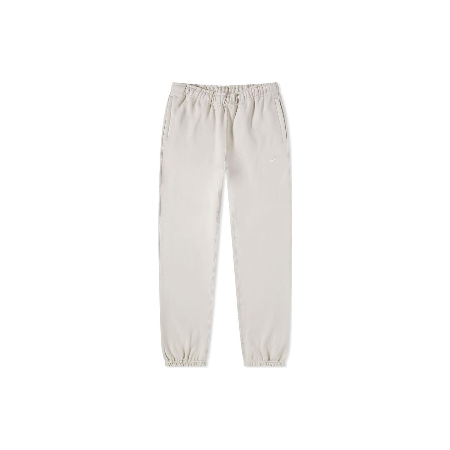 (WMNS) Nike Solo Swoosh Sweatpants  Light Bone White  Women s CW5565-072 M