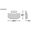 KITACO SBS Brake Pads Off-Road 632SI Sinter Metal Serow225/250 Tricker Juber250 KLX650 777-0632070
