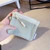 1pc Mesh Zipper Pouch Portable Mini Storage Bag Makeup Cosmetics Toiletries Compact Travel Organizer Lipstick Makeup Bag