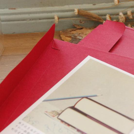 10Pcs Vintage Kraft Paper Letter Envelopes DIY Greeting Card Scrapbooking Gift