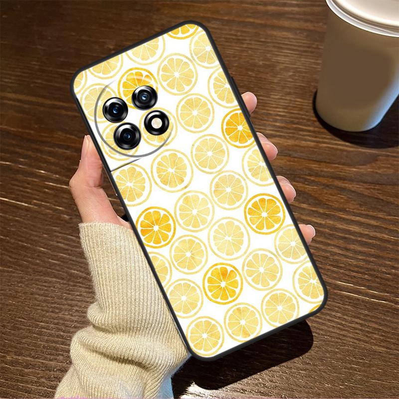 Lemon Fruit For OnePlus Nord CE 5 2 3 4 Lite N20 N30 Case For OnePlus 15 R 13 12 11 8T 10T 13T 12R 13R