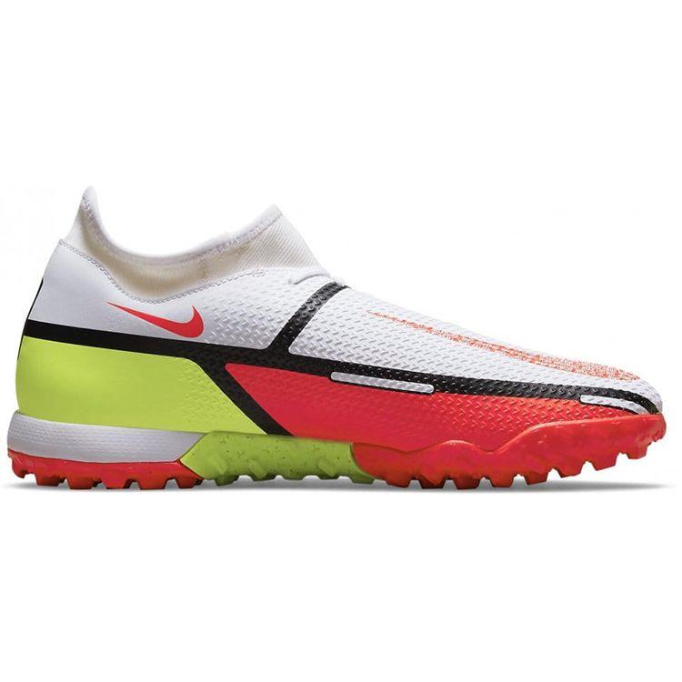 Nike Phantom GT 2 Academy DF Round Toe Lace-Up TF (Rubber Studs) Shock Absorbing Non-Slip Wear-Resistant Soccer Shoes Unisex Soccer Shoes DC0802-167