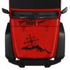 1pc Vinyl Car Stickers and Decals Mountains Compass Navigation Graphic Sticker Vehicle hood Car Body