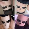Sweetheart Abby Y2K Teufelsflügel Beinringe – Punk Katzenpfote JK Accessoires