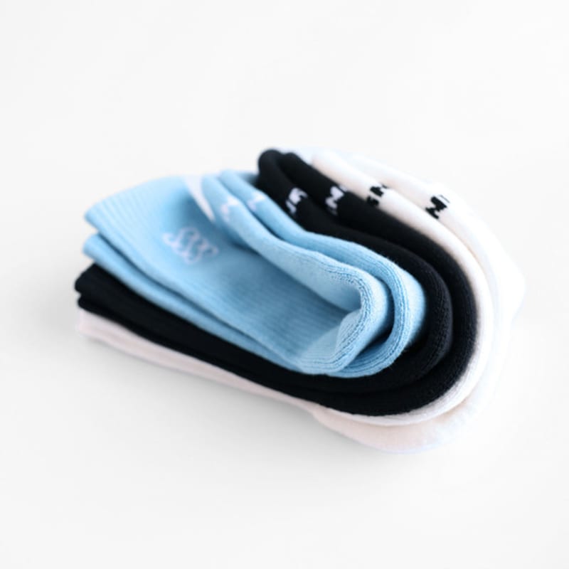 ETERNAL YOU Winglet Socks_Powder blue