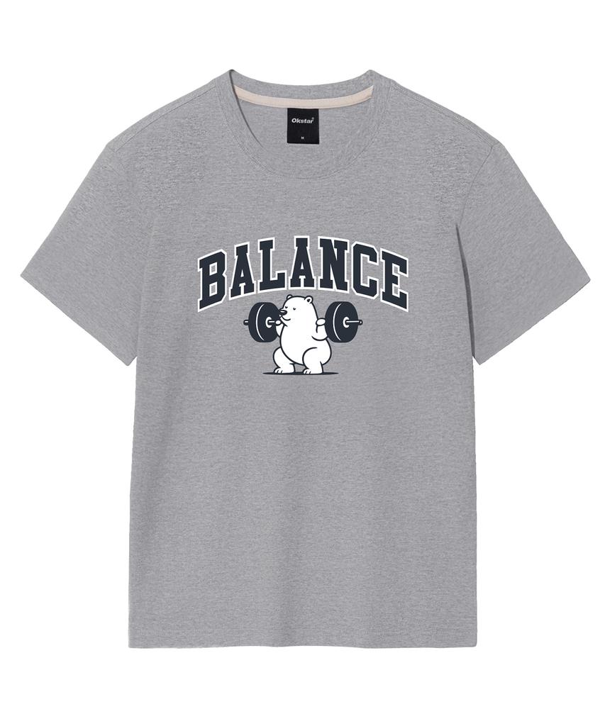 OKSTAR Balance Bear Short Sleeve Tee (Type B)