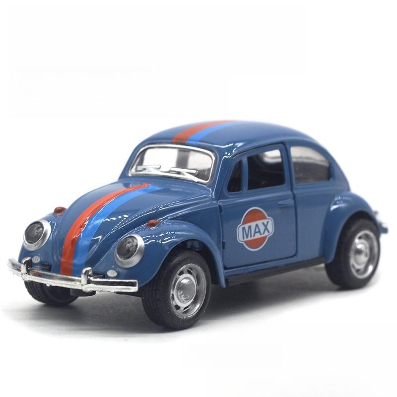 1:32 Beetle Alloy Car Diecasts Metal Classic Toy Model with Pull Back Function Vehicles for Child Gifts