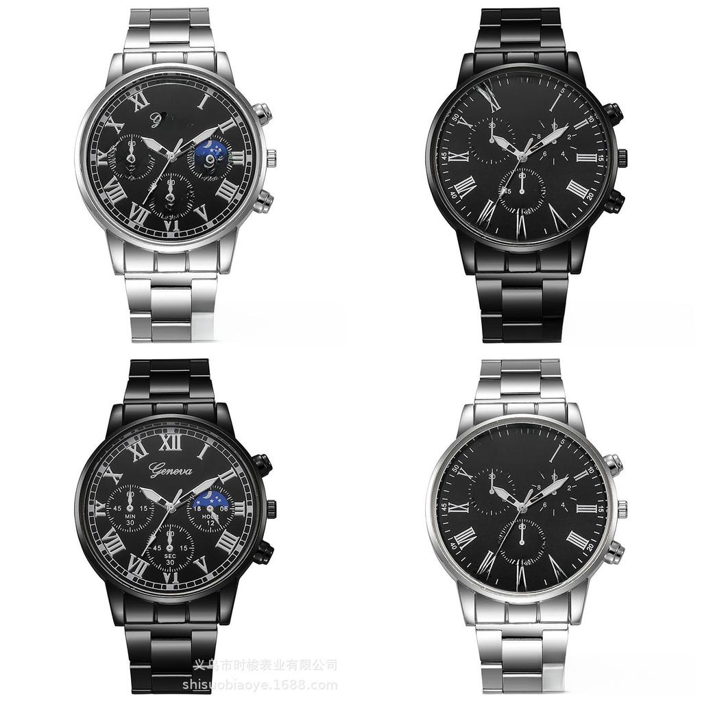 Casual Mens Quartz Watch With Analog And Digital Display For Business And Daily Use