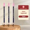 SAKURA Professional Charcoal Wooden Pencil Set Sketch Drawing Soft Medium Hard Wood Pencils - Artist & Student Art Supplies 3Pcs