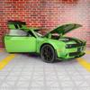 Jiaye VB24375 Alloy Hellcat SRT Sports Car Model - Toy Car Figurine for Children