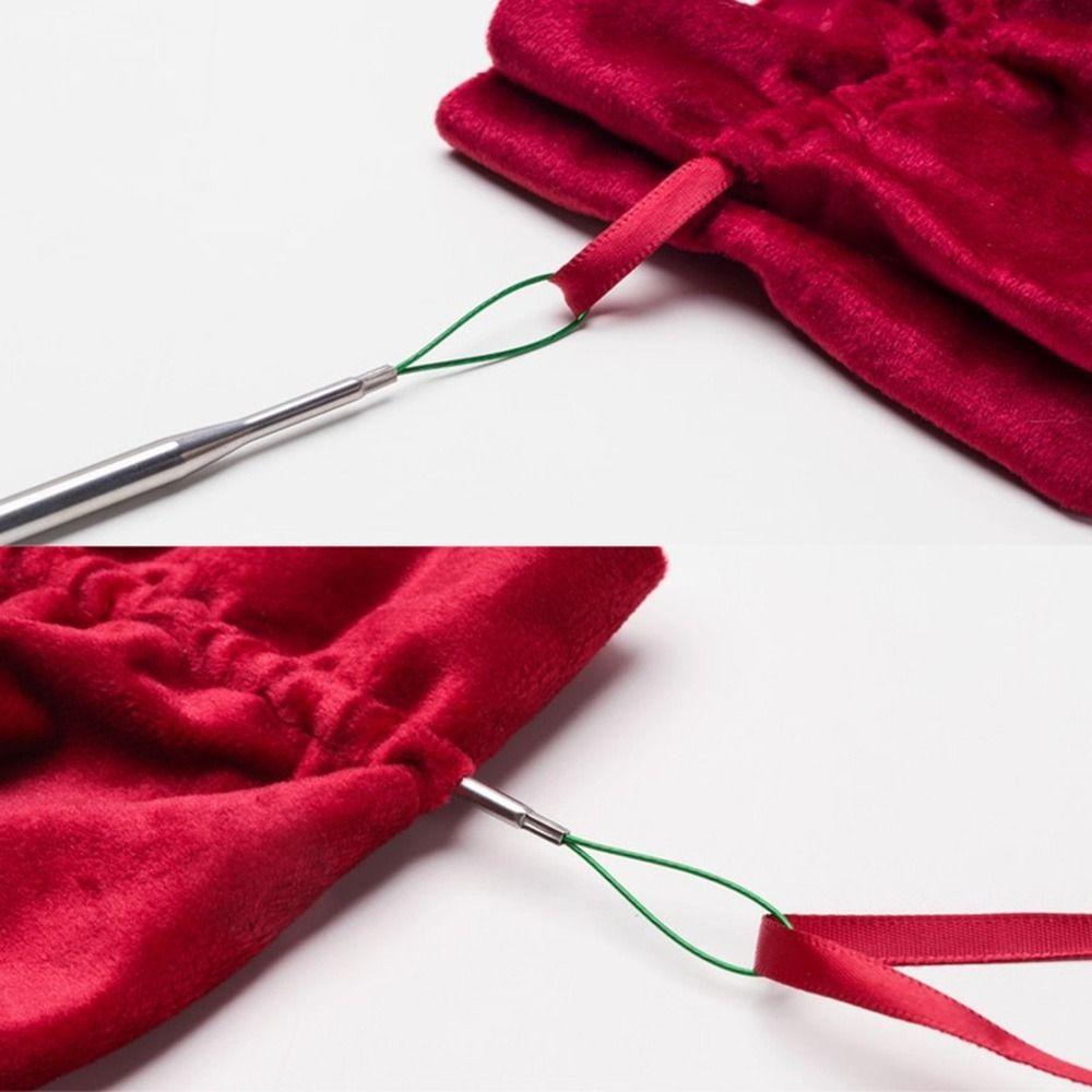 Hand Tool Elastic Cord Rope Threader Flexible Loop Turner Hook  Sewing Accessories