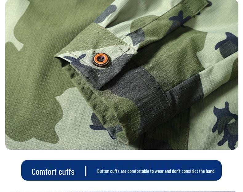 Pánská rychleschnoucí letní pracovní sada: Prodyšný oblek chránící před sluncem pro venkovní stavební a dílenské práce