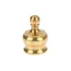 2 Sets Solid Brass Lamp Shade Screw Cap Nuts with Reducing Adapter Heavy Duty for Home DIY Lighting Projects Lamp Repair Parts
