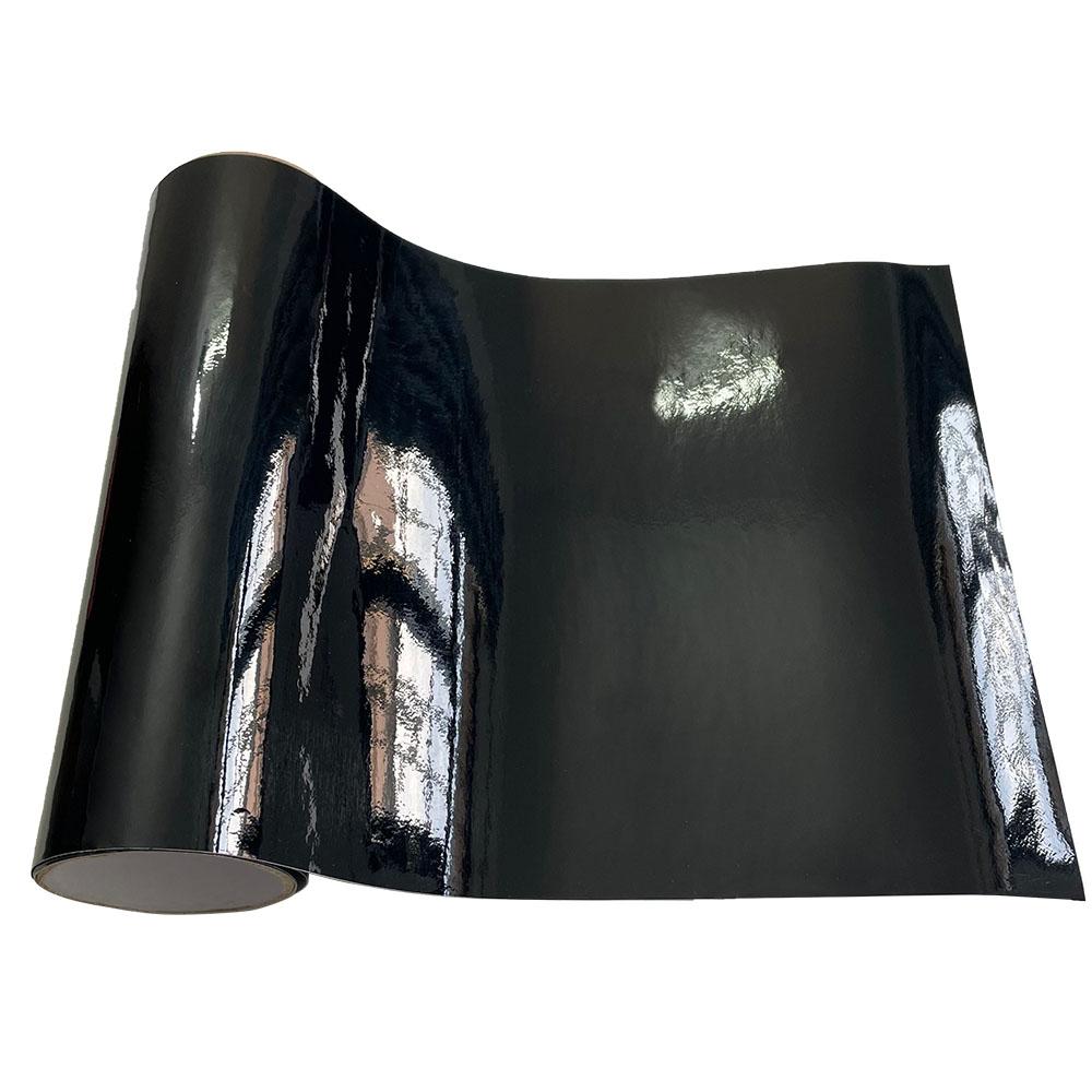 3D Carbon Fiber Car Sticker Paste Protector Strip Auto Door Sill Gloss Black Waterproof Protection Film Vinyl Wrap Film 10x150cm