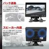 ULOPOP 7-inch On-Dash Monitor with Dual Camera Input, 4-Pin RCA, Built-in Speakers, Compatible with 12V/24V Trucks and Large Vehicles (SMR-TK701)