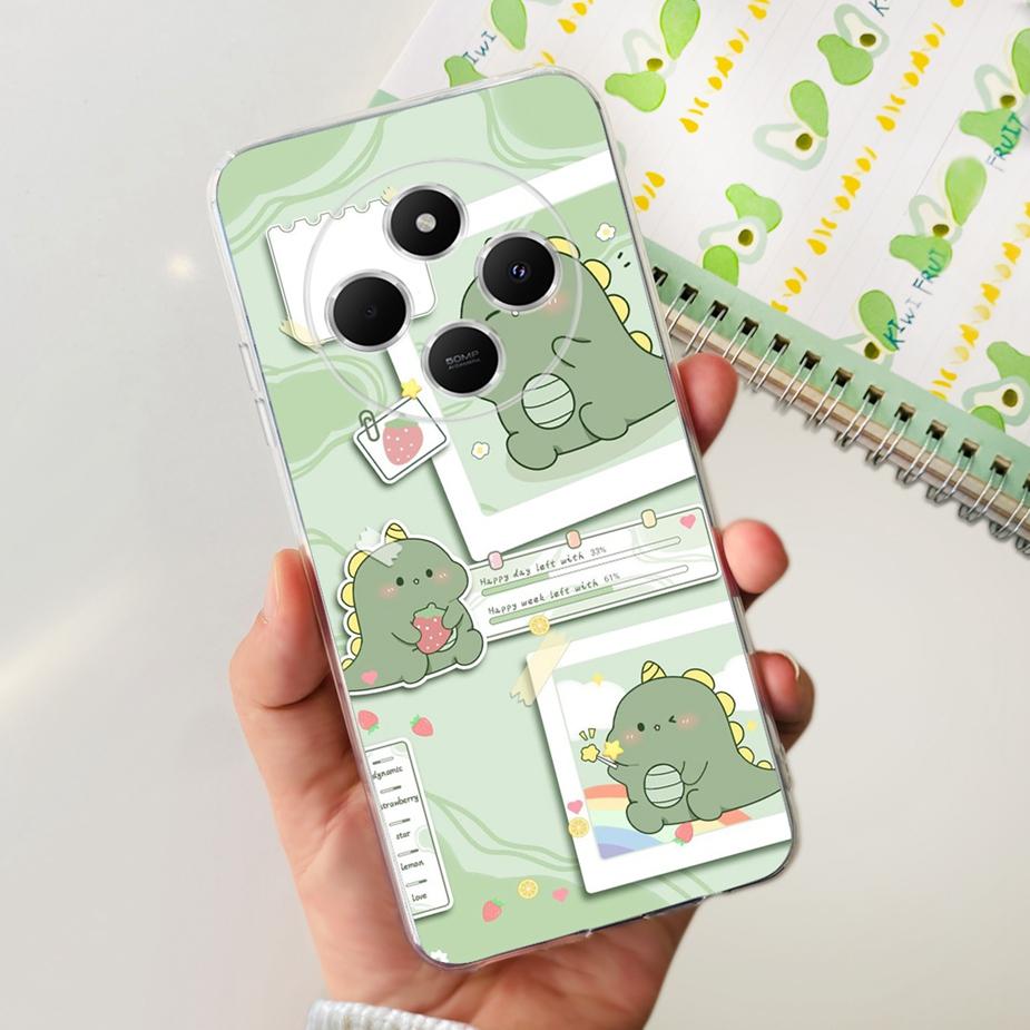 For Xiaomi Redmi 14C Case Poco C75 Cute Cat Cartoon Cover Soft Silicone Phone Case For Xiaomi Poco C75 Redmi 14C 14R Fundas Capa