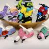 Cartoon Motorcycle Model Electric Scooter Zinc Zinc Alloy Motorcycle Toy Mini Motorcycle  Collection