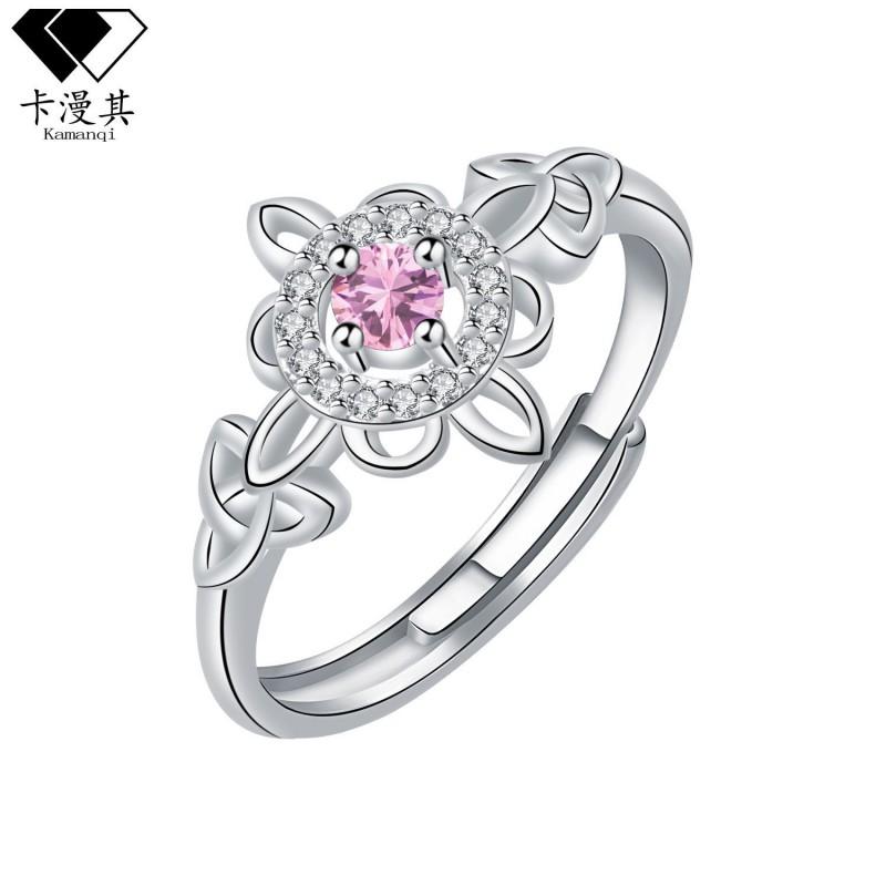 Adjustable Celtic Knot Ring Women Gold Plated Boho Minimalist Fashion Statement Jewelry