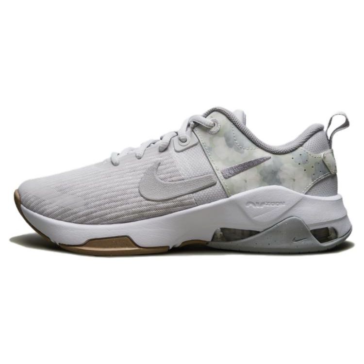 

Nike Zoom Bella 6 Сетка Круглый Носок Шнуровка Нескользящие Прочные Легкие Низкие Кроссовки для Тренировок Женские кроссовки Серый Серебристый DV9017-001 35.5