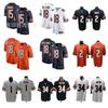 Chicago Bears 1 Justin Fields Football Trikot Besticktes Sporttrikot Herren Damen