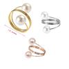 6pcs/set Fashionable Wedding Napkin Rings With Handmade Jewelry Decoration Wedding Halloween Weddings Birthday