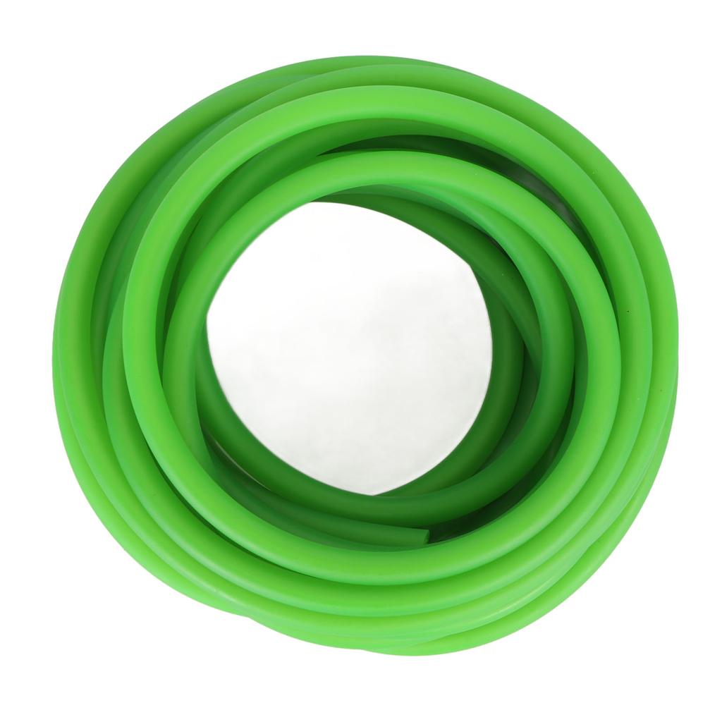 5m Accessories Natural Latex Band Latex Resilient Tube for Catapult Outdoor Hunting Fluorescent Green