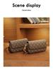MK F Damen Retro 2024 Französischer Druck Kette Schultertasche - Leichter Luxus & High-End