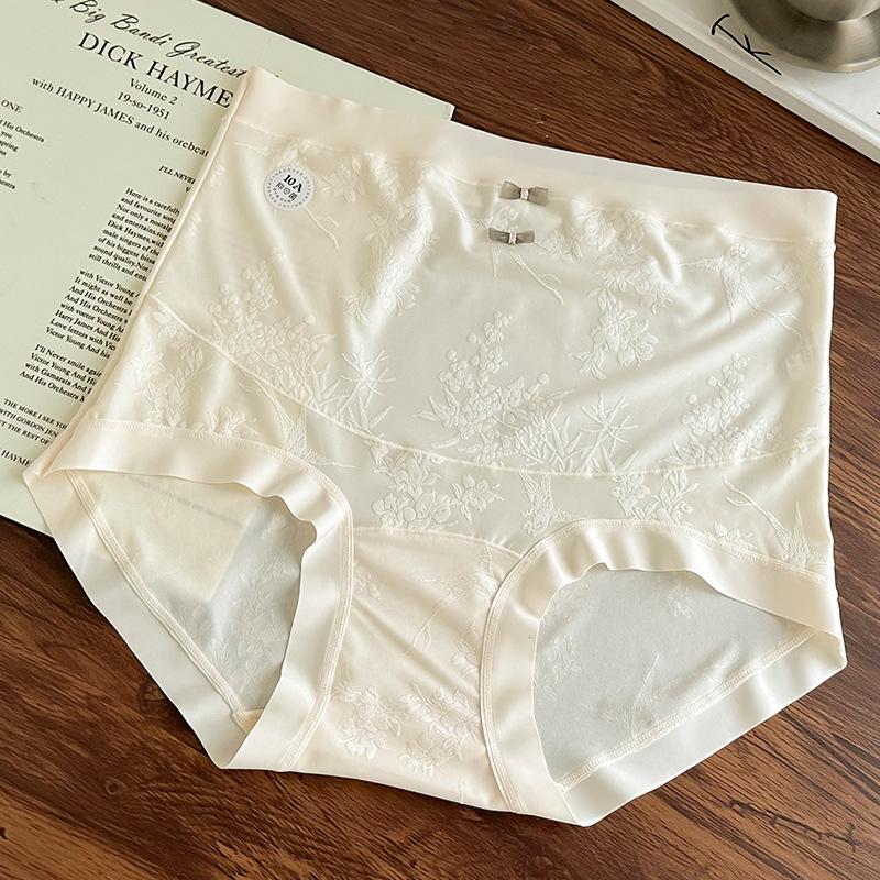 

Женское нижнее белье больших размеров в китайском стиле, жаккардовое с тиснением, сексуальное кружевное бесшовное нюдовое дышащее XL