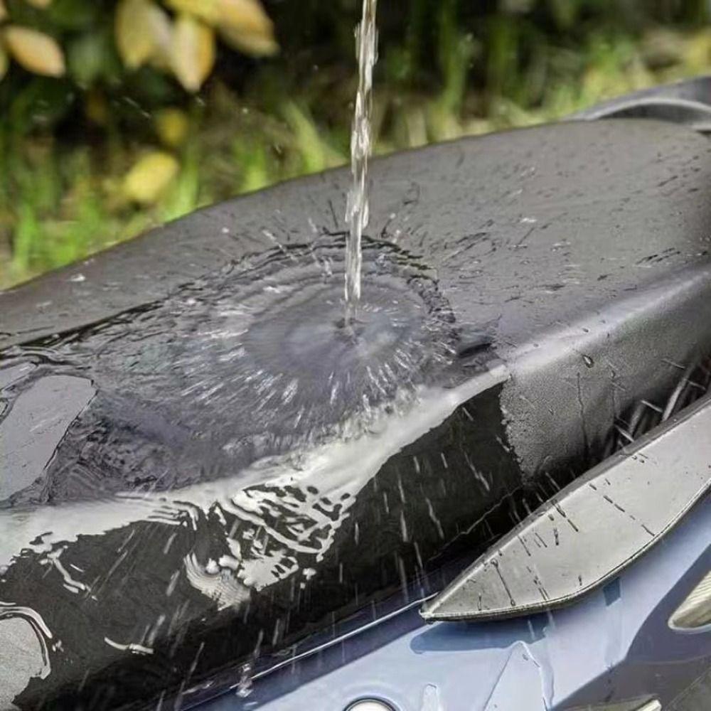 Universal Motorcycle Seat Cover PU Leather Seat Protector  for Electric Scooter Summer Riding