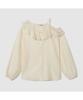 ROIROI Off-Shoulder Frill Blouse - Ivory