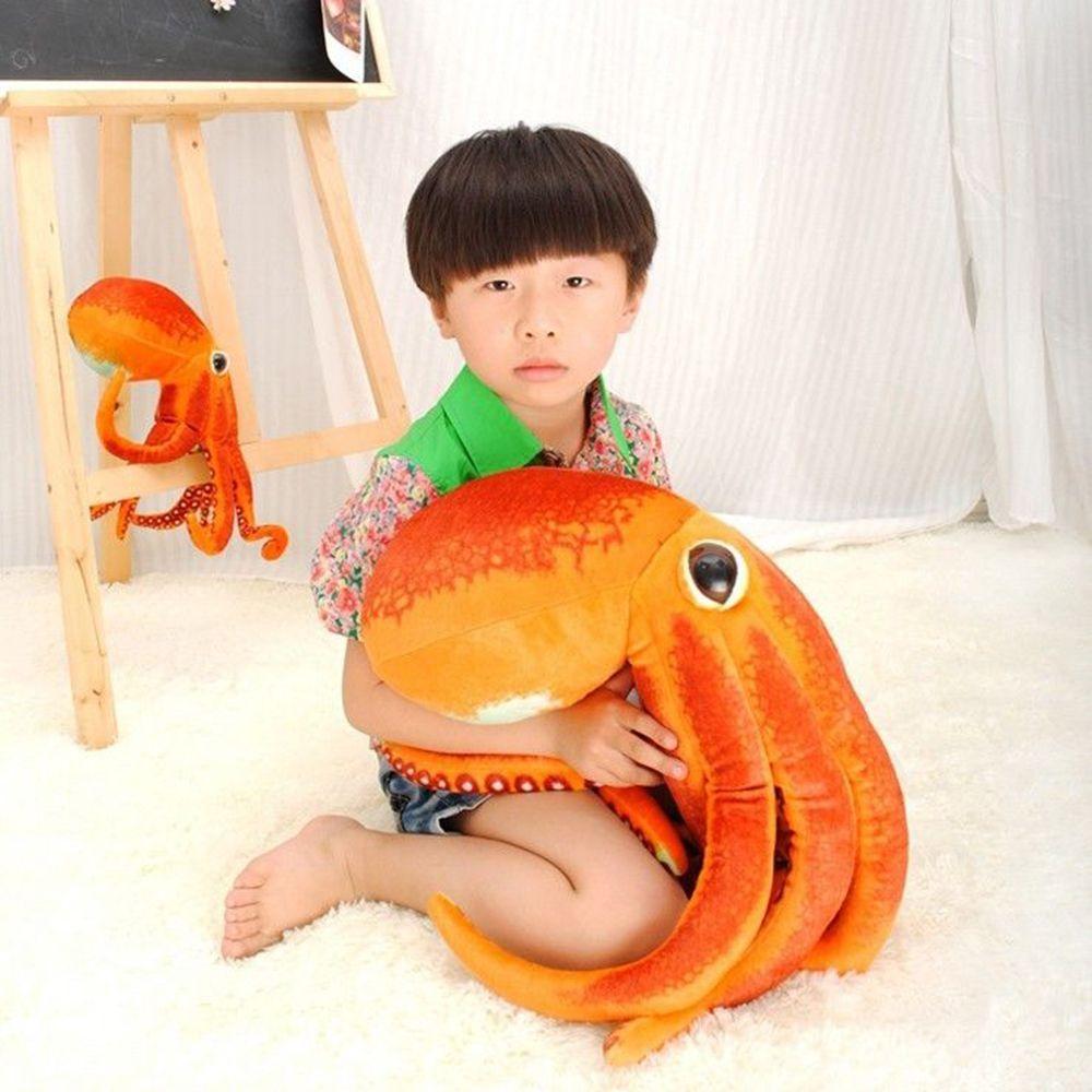 Soft Cute Funny Decoration Comfortable Plush Octopus Toys Stuffed Toys Seat Cushion Squid Pillow